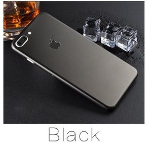 New IPhone 6p/6S plus Black Sticker Skin